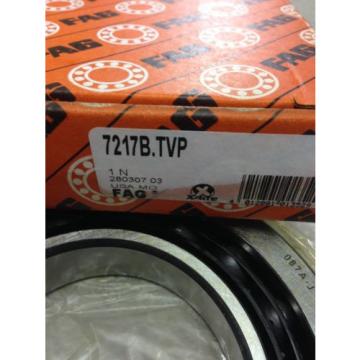 NEW IN BOX FAG ANGULAR CONTACT BEARING 7217B.TVP