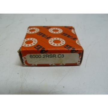 NEW FAG 6000.2RSR.C3 DEEP GROOVE BALL NTN JAPAN BEARING