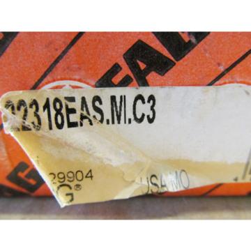 1 NIB FAG 22318EAS.M.C3 22318EASMC3 SPHERICAL ROLLER BEARING