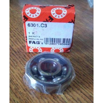 NEW FAG BALL BEARING 6301C3