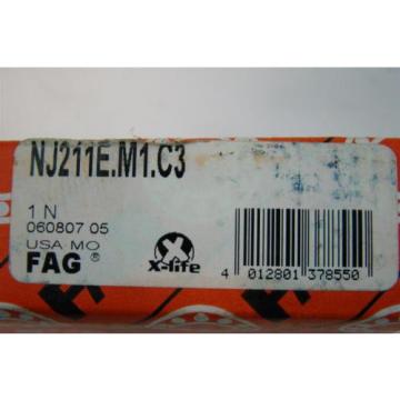 Fag Bearing NJ211E.M1.C3