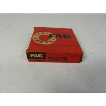 Fag 7207B Small Size Ball Bearing ! NEW !