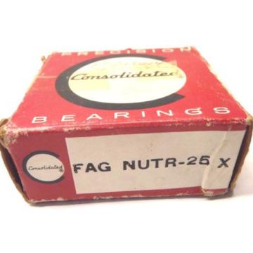 New Consolidated Precision NTN JAPAN BEARING FAG NUTR-25 X Bearing FAG NUTR-25 DZ