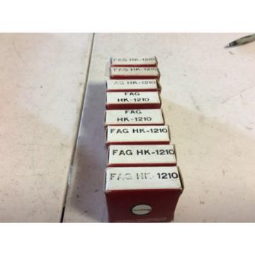 8-Consolidated ,NTN JAPAN BEARING#FAG HK-1210,Free shipping to lower 48, 30 day warranty