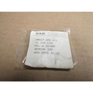 NIB FAG MR6272RS 6082RS BEARING RUBBER SHIELDED 608 2RS MR627 2RS 7x22x7 mm NEW