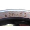 FAG DEEP GROOVE BALL BEARING 6207-C3, 6207C3, 35MM BORE 72MM O.D. 17MM O.W. #3 small image