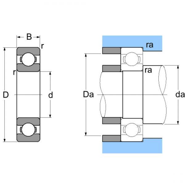 6044 NTN SPHERICAL ROLLER NTN JAPAN BEARING #5 image