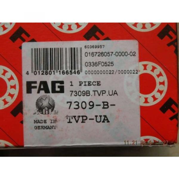 New FAG 7309-B-TVP-US NIB #1 image