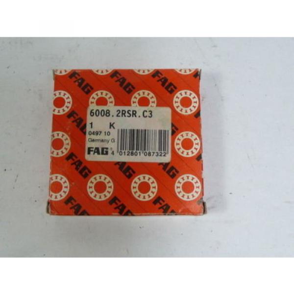 Fag 6008-2RSR-C3 Ball Bearing ! NEW ! #5 image