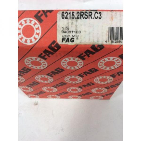 FAG 6215-2RSR-C3 Deep Groove Ball Bearing #5 image