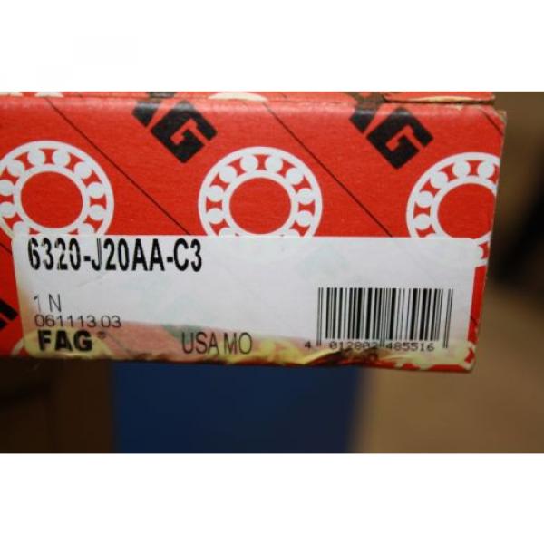 FAG 6320C3 BEARING NEW #5 image