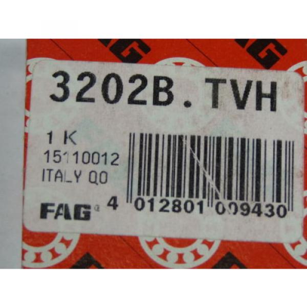 Fag 3202B.TVH Double Row Ball Bearing 15mm ID ! NEW ! #5 image