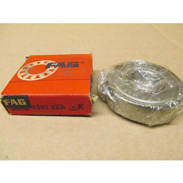 1 NIB FAG 6305.2ZR 63052ZR DEEP GROOVE BALL BEARING SHIELDED BOTH SIDES #5 image