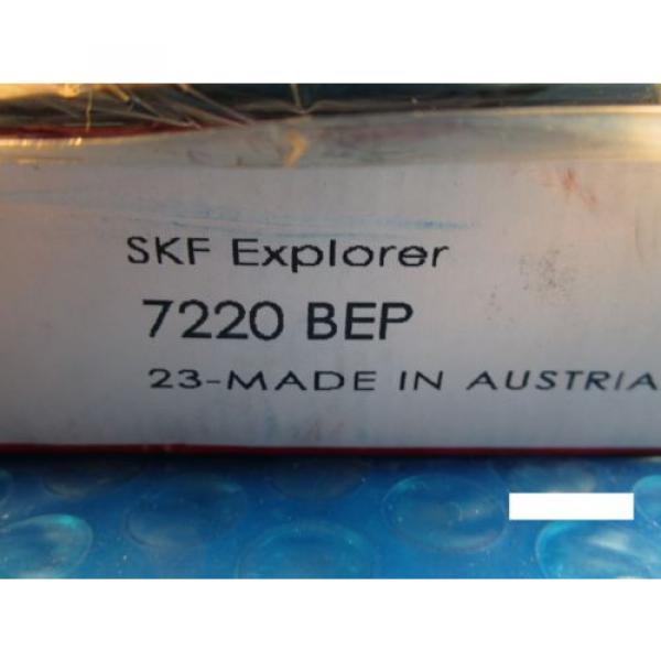 SKF 7220 BEP Light Series Angular Contact Bearing (=2 NTN, FAG, NSK,Fafnir) #2 image