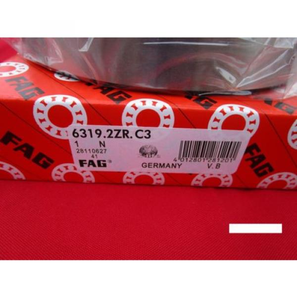 Fag 6319 2ZR C3 , Single Row Ball Bearing(=2 SKF,NSK ,NTN,Timken/Fafnir 319KDD) #3 image