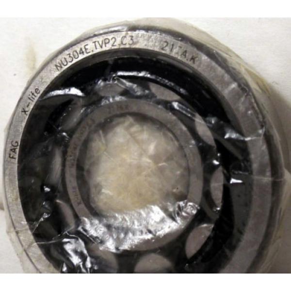 1 NEW FAG NU304E.TVP2.C3 CYLINDRICAL ROLLER BEARING #5 image