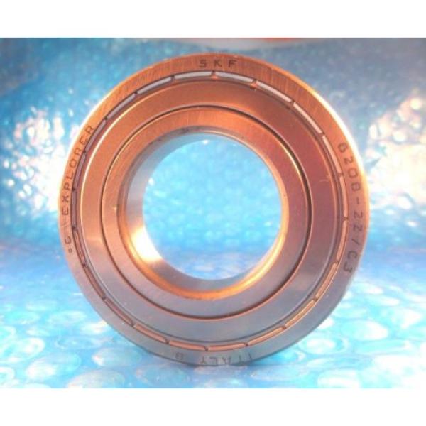 SKF 6208 2Z C3, Deep Groove Roller Bearing (=2 NTN, FAG, NSK ZZ, Fafnir 208KDD) #2 image