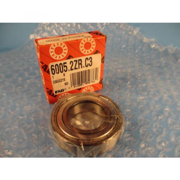 FAG 6005 2ZR C3, 2Z, ZZ, Deep Groove Roller Bearing, 6005 ZZ #5 image