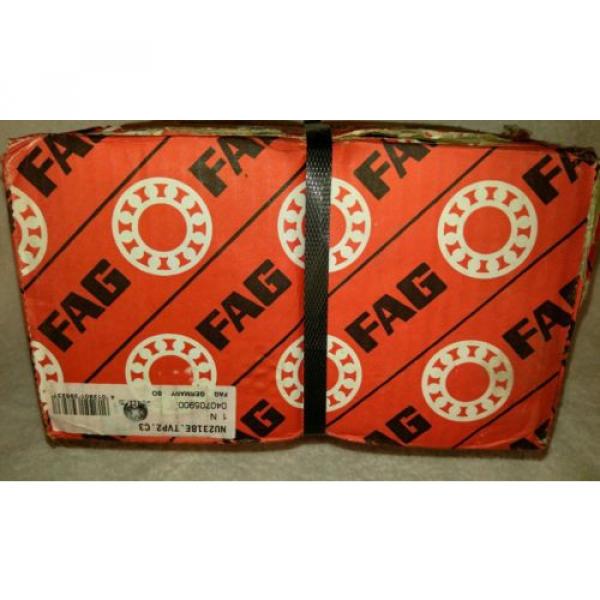 FAG -  90x190x64 - Single Row Cylindrical Roller Bearing NU2318E-TVP2-C3 *NEW* #4 image