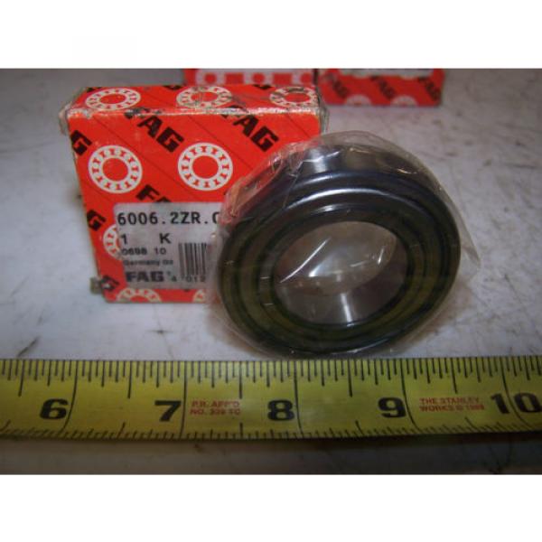 NEW FAG 6006.2ZR.C3 Ball Bearing 30mm x 55mm x 13mm #4 image