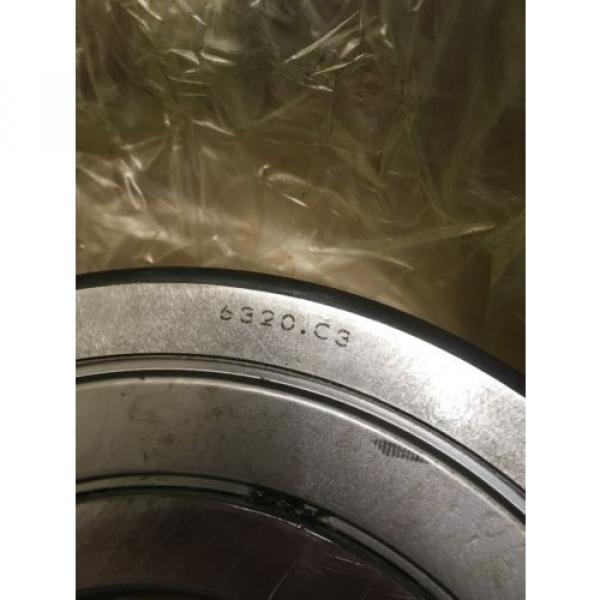 FAG Single Row Open  Steel Cage Deep Groove Ball Bearing 6320-C3 #2 image