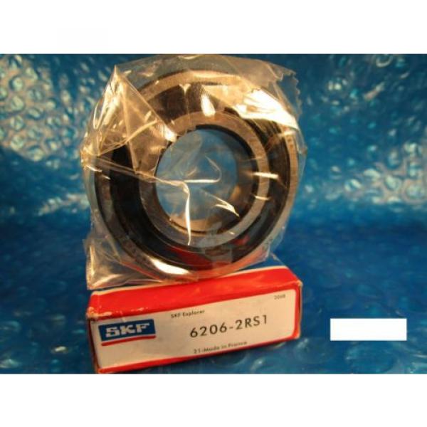 SKF 6206 2RS1, 6206 2RS,Deep Groove Ball Bearing(=2 NTN VV, NSK FAG, Fafnir 206) #1 image