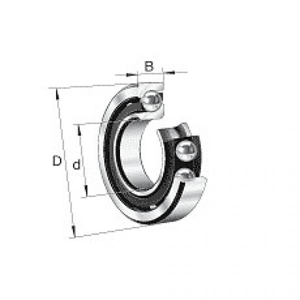 7218-B-MP FAG Angular contact ball bearing #5 image