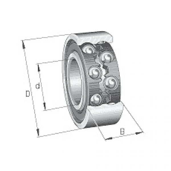 4308B.TVH FAG Deep Groove Ball Bearing Double Row #5 image