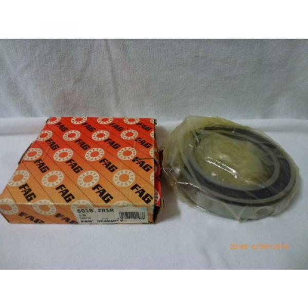 FAG 6018.2RSR Cylindrical Deep Groove Ball Bearing 1N 029715 New #3 image