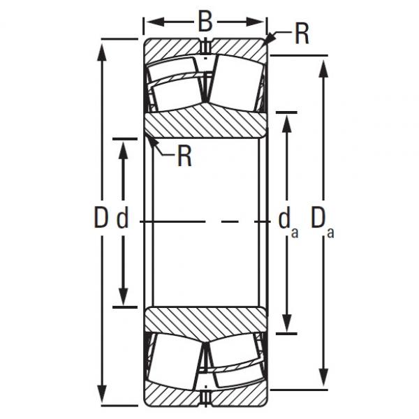 Timken TAPERED ROLLER 23156EJW507C08C3     #5 image