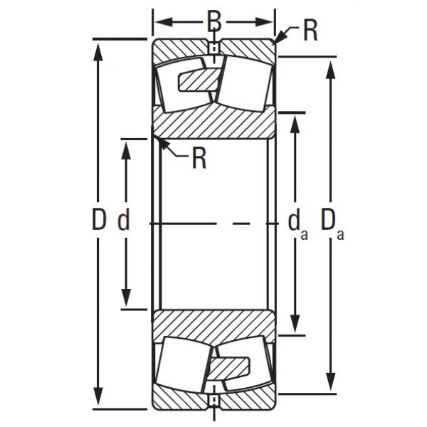 Timken TAPERED ROLLER 22313EMW33W800     #5 image